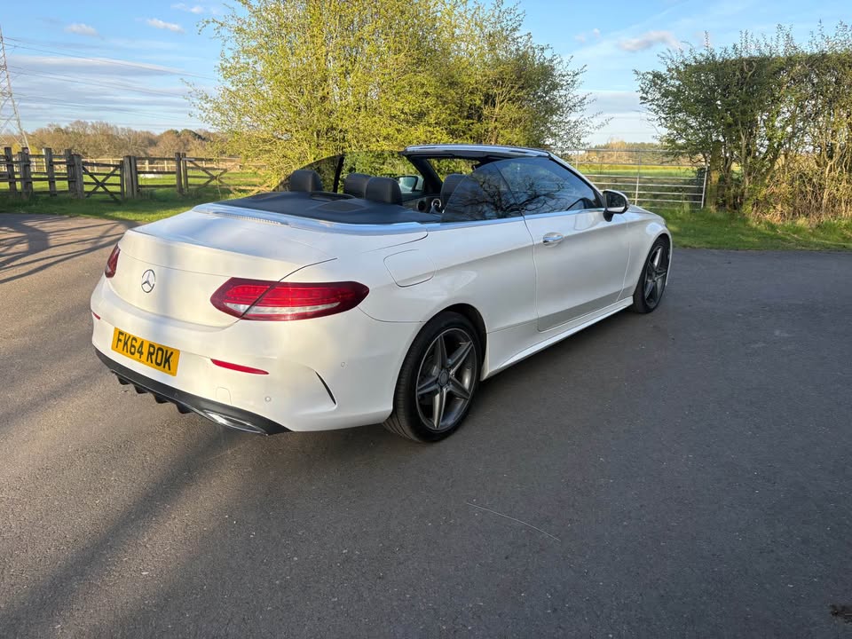 
								2017 Mercedes-Benz c class c220d convertible full									