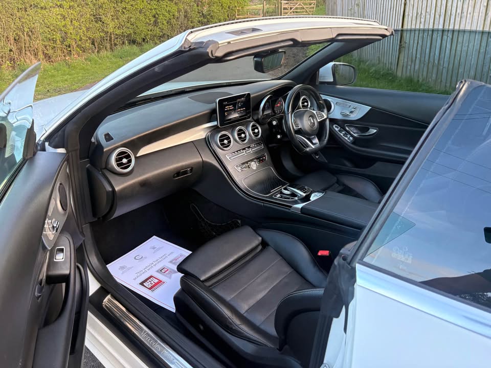 
								2017 Mercedes-Benz c class c220d convertible full									