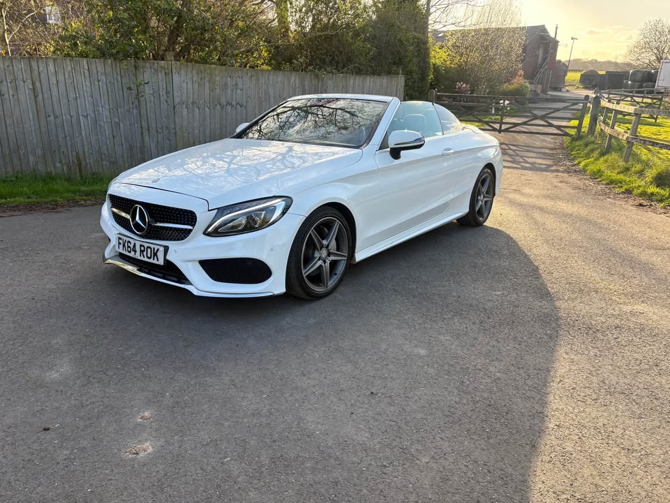 
								2017 Mercedes-Benz c class c220d convertible full									